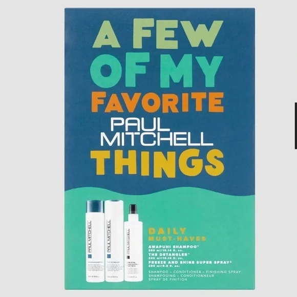 Paul Mitchell Daily Must-Haves Grooming Set 3 FULL SIZED PRODUCTS
